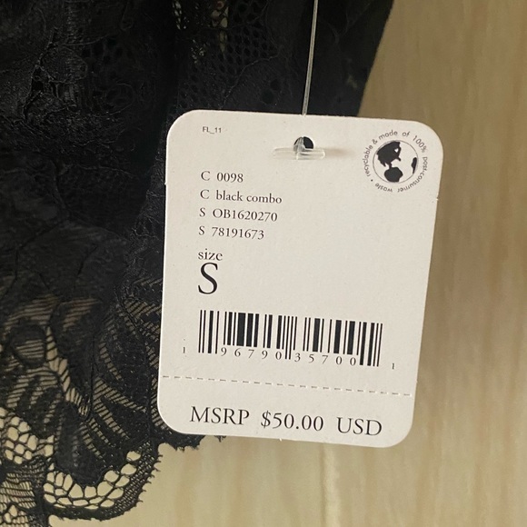 SET of 2 Everyday Lace Longline Bralette in Black - Picture 7 of 7